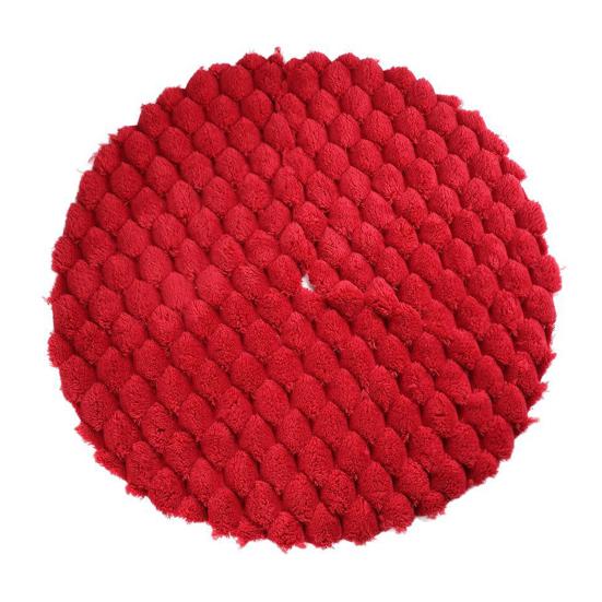 Юшенг Юбки для новогодней елки Круглые Плюшевые Коврик-покрывало для основания рождественской елки Украшения для дома Новогодняя вечеринка