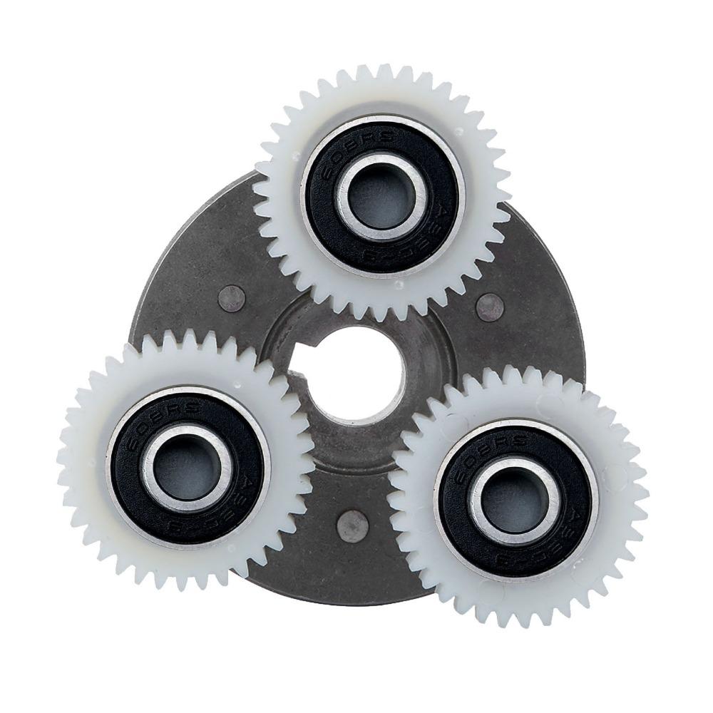 3Pcs Nylon E-Bike Motor Gear 38mm Electrical Motor Gear Durable Motor Clutch Gear Motor Assembly