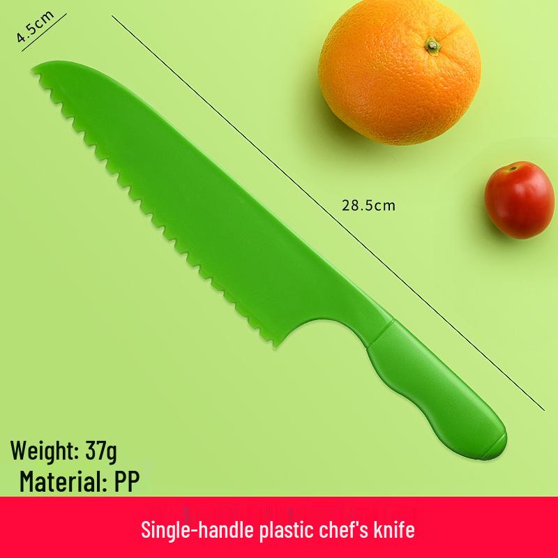 Children's Safe Plastic Knife Set – Ideal for Early Education and Kindergarten.
