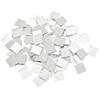 100PCS Glass Mirror Sticker 1mm Thick 20x20mm DIY Glass