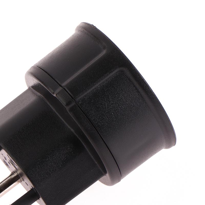 1Pc European France To Swiss Plugs Travel Adapter 3 Pin Plug 10A 250V Power Plug EU To Switzerland Electrical Plug Socket