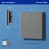 Bluetooth Mesh 2.0 Двухканальная Умная Система Беспроводной Выключатель, Совместим с Приложением Mijia, Готов к Тройному Выключателю.