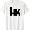 Geometric HK Typography Print T-Shirt,Lightweight T-Shirt Breathable Cool, Comfortable Wear