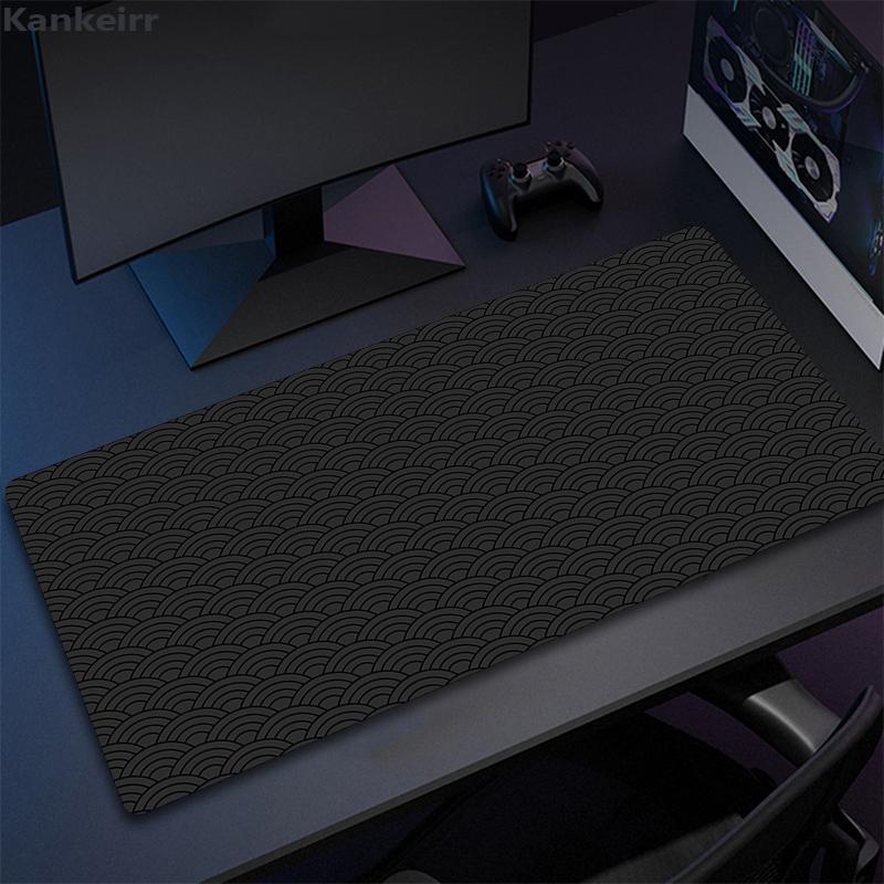 Strata Жидкое Искусство Коврик для Мыши Компьютер Ноутбук Аниме Клавиатура Коврик для Мыши Большой Коврик для Мыши Клавиатуры Игроки Декор Черный Коврик для Стола