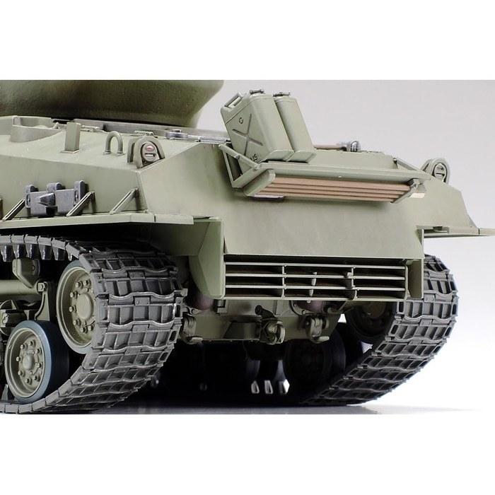 Tamiya Military Miniature Series No. 346 1/35 US Tank M4A3E8 Sherman Easy Eight European Theater Plastic Model 35346 Molded Color