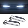2Pcs Daytime Running Light Wind Powered Super Bright Portable No Need External Power Supply LED DRL Lamp for Car