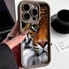 Ae99 Tigers Lion Love Design Art Protective Phone Cases for iPhone 13 14 15 Pro Max Infinix Hot 40 30i Tecno Camon 30 20 Pro Angel Eyes TPU Back Cover