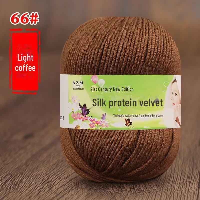 Детская пряжа из 6 нитей для ручной вязки свитеров, кукол, шарфов, тапочек.. Акриловый материал.