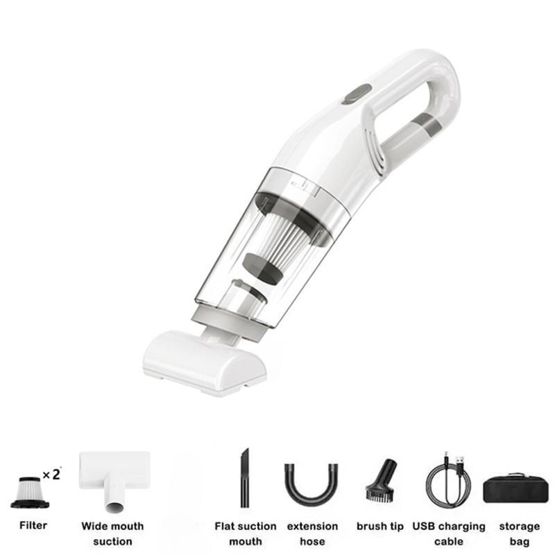 Новый беспроводной автомобильный пылесос 10000Pa бытовой пылесос с большим всасыванием ручной мини-мощный автомобильный пылесос с сухим и влажным разделением