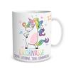 Unicorn Mug 50% Unicorn, 50% Bitch Humorous Mug