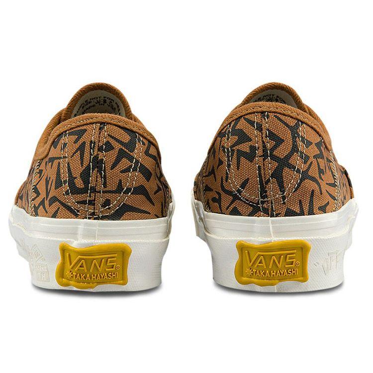 Vans Taka Hayashi x Style 43 LX Geo Camo - Кроссовки унисекс «Бурундук», коричневые VN0A7Q4YA6S
