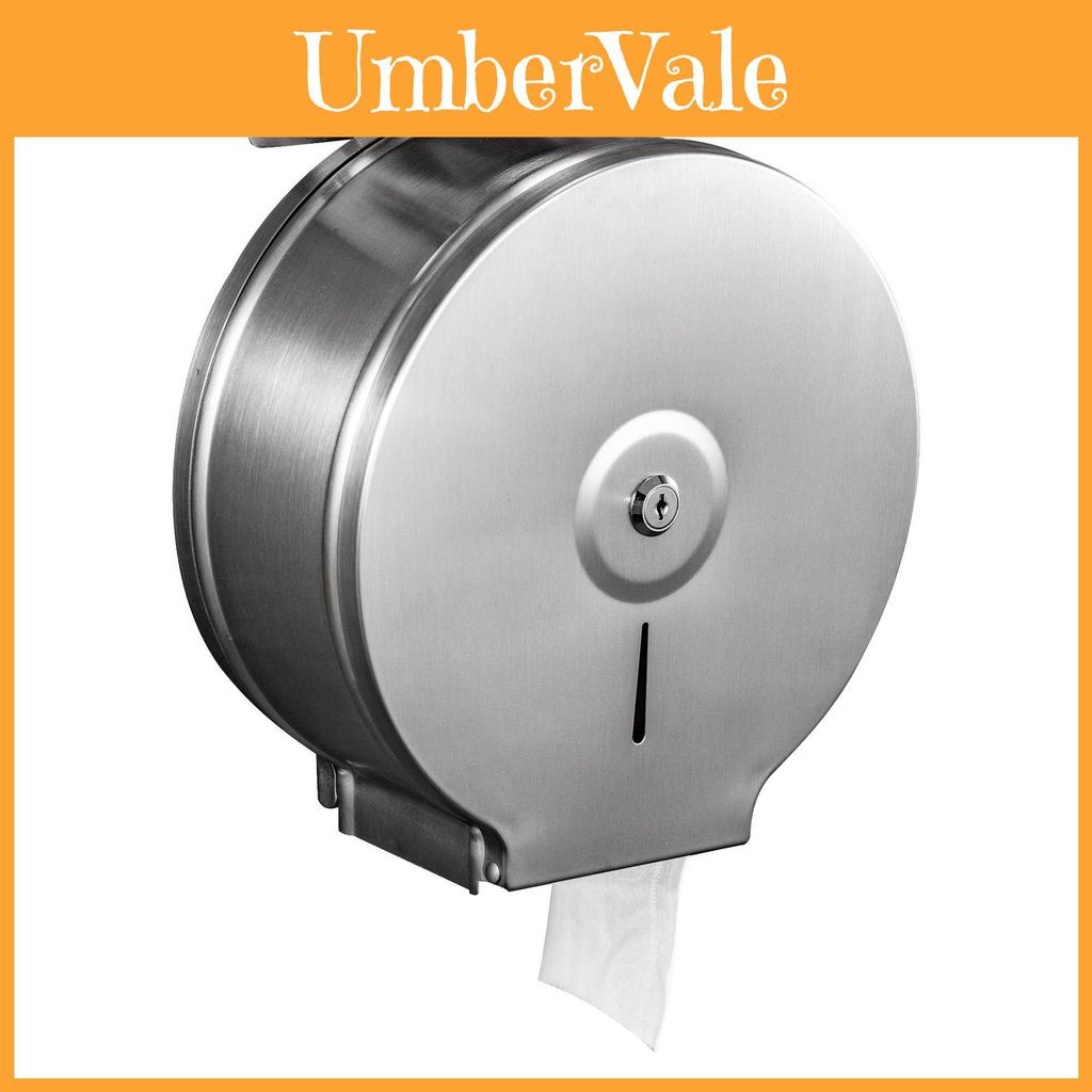 Stainless Steel Wall Mount Toilet Paper Roll Holder For Bathroom Hygiene