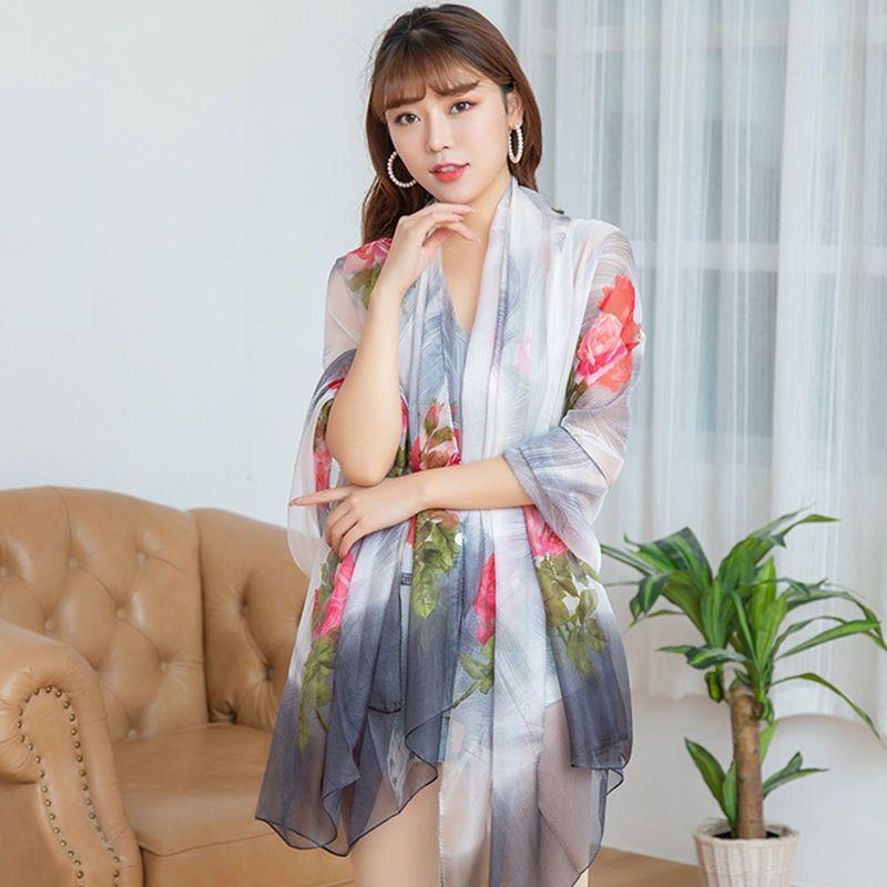 New Arrival Women's Scarf, Oversized and Lightweight Chiffon Shawl for Beach Vacation and Winter, Fashionable and Versatile