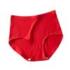 2025 Women's High-Waisted Seamless Breathable Mulberry Silk Knit Briefs