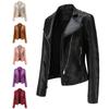 Women 'S Leather Jackets Women 'S Slim Fit Jackets Women 'S Motorcycle Clothing