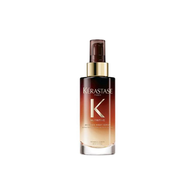 Kerastase Питательное, увлажняющее масло для ухода за волосами на ночь, разглаживающее, уменьшающее пушистость и увлажняющее 90 мл