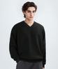 JHONNY WEST Cover V-Neck Knit (Black)