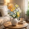 4 Heads Artificial Lilis DIY Flower Flower Bouquet Fashion Wedding Bouquet  Home Decoration