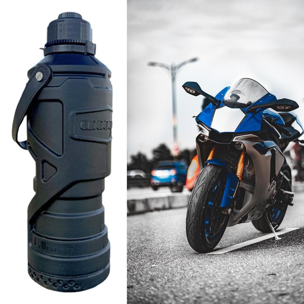 Мотоциклетный топливный бак 1,8 литра, крепление для подстаканника, легкий, портативный, контейнер,