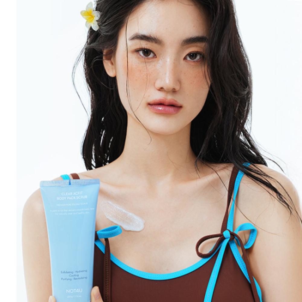 Not4u Clear Arc Fit Body Pack Scrub 220g