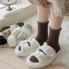 Thick Warm Fuzzy Socks Women Winter Home Floor Fluffy Socks Braided Velvet Thermal Sleeping Socks Soft Comfortable Retro Classic