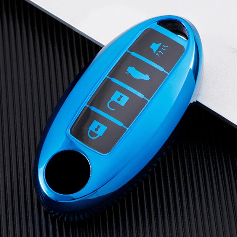Новый мягкий чехол для ключей из ТПУ для Nissan Qashqai X-Trail T32 T31 Juke J10 J11 Kicks Tiida Pathfinder Note для Infiniti