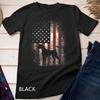Boxer American Flag Shirt USA 4th Of July Dog T-shirt Gifts Unisex T-shirt