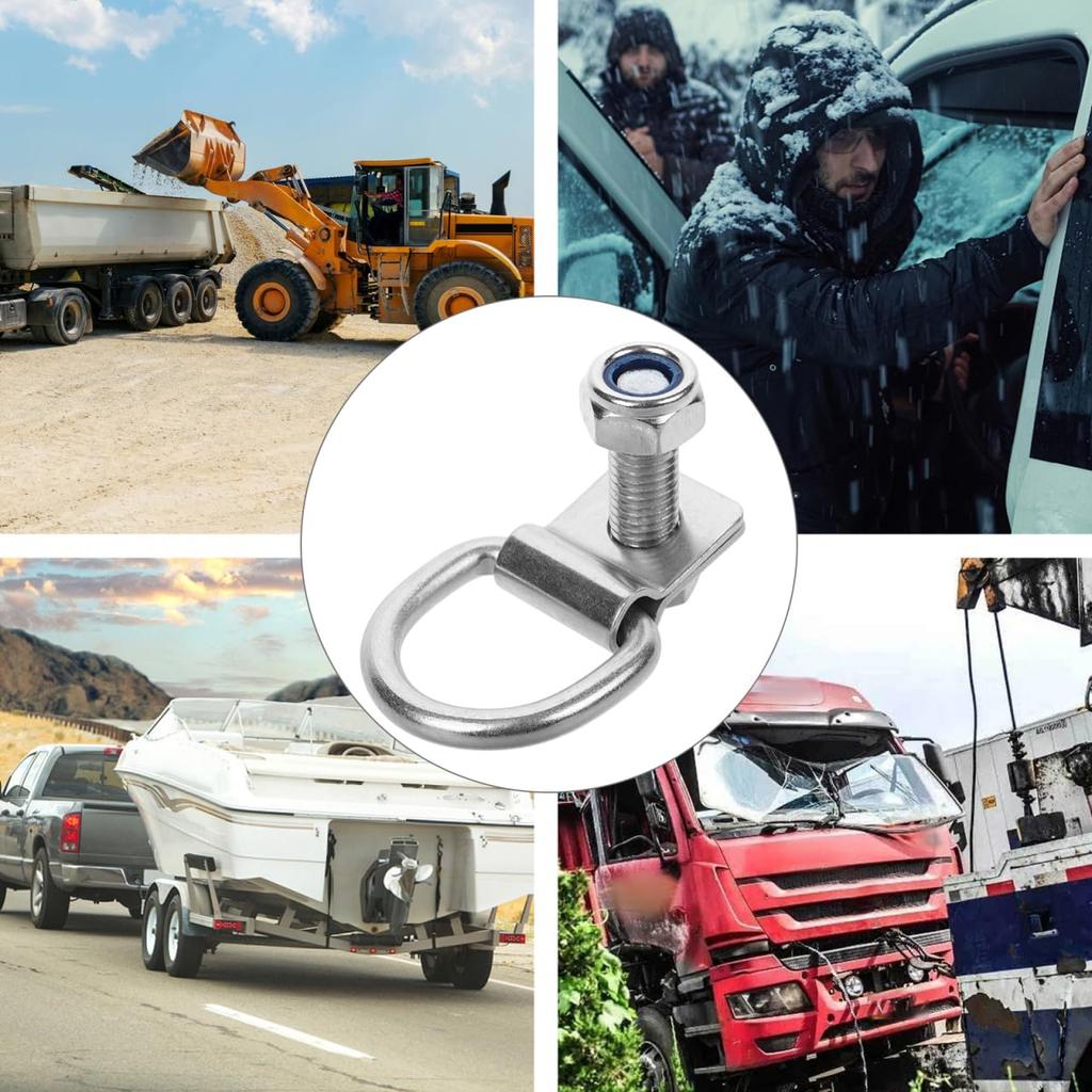 FUNOMOCYA Фаркоп для грузовика Автомобильный буксировочный крюк Сверхмощный буксировочный крюк Буксировочный крюк для прицепа Автомобильный