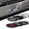xqzvd1 Car Front Grille Logo Hood Emblem Sticker Trunk Badge Accessories For Ford Focus Mk2 Mk3 Fiesta Mk7 Mondeo Ranger Escape Mustang