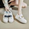 Кроссовки на платформе для женщин, модные белые прогулочные туфли, теннисные туфли, повседневные удобные модельные кроссовки, женские легкие спортивные туфли на плоской подошве из искусственной кожи