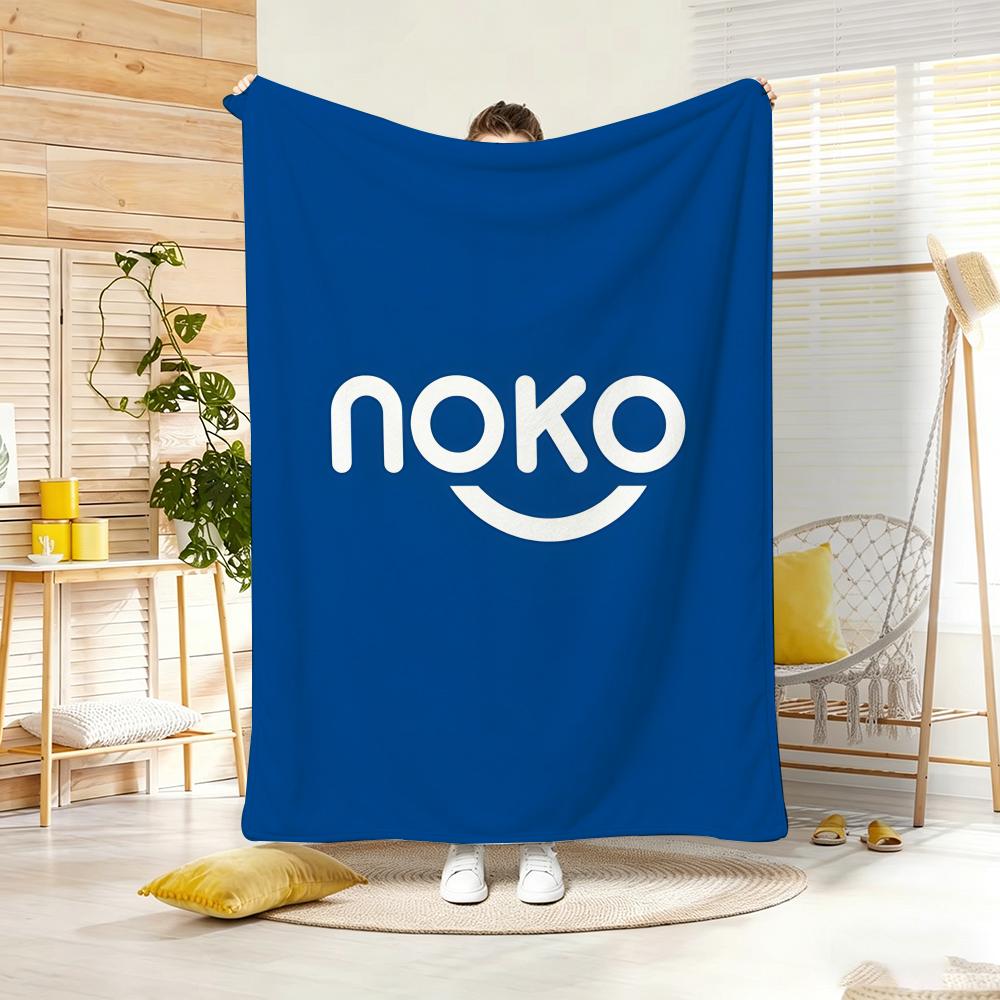 Иллюстрация N-Nokos Плед Легкий 240 г Фланелевый Мягкий Для Кожи Для Летнего Охлаждения