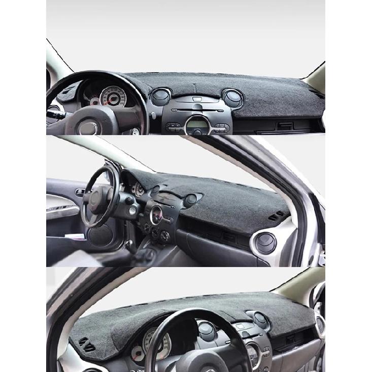 Для Mazda 2 II DE DG 2007-2014 Коврик на приборную панель Чехол на панель приборов Панель приборов Солнцезащитный Кожух Защитная накладка Противогрязевые украшения