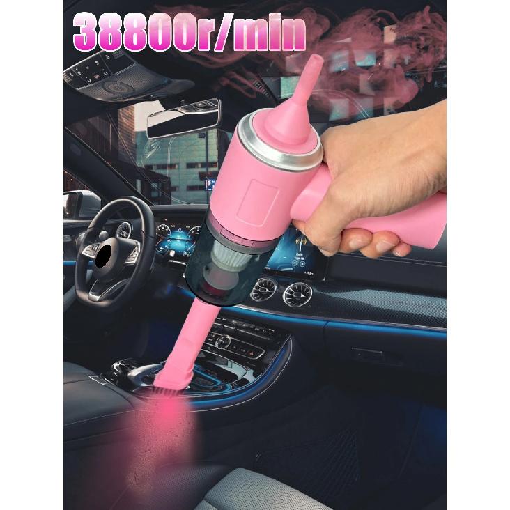 Car Vacuum Cleaner Wireless USB Charging Strong Suction Portable Handheld Mini Powerful Air Cleaning Machine for Home Appliances