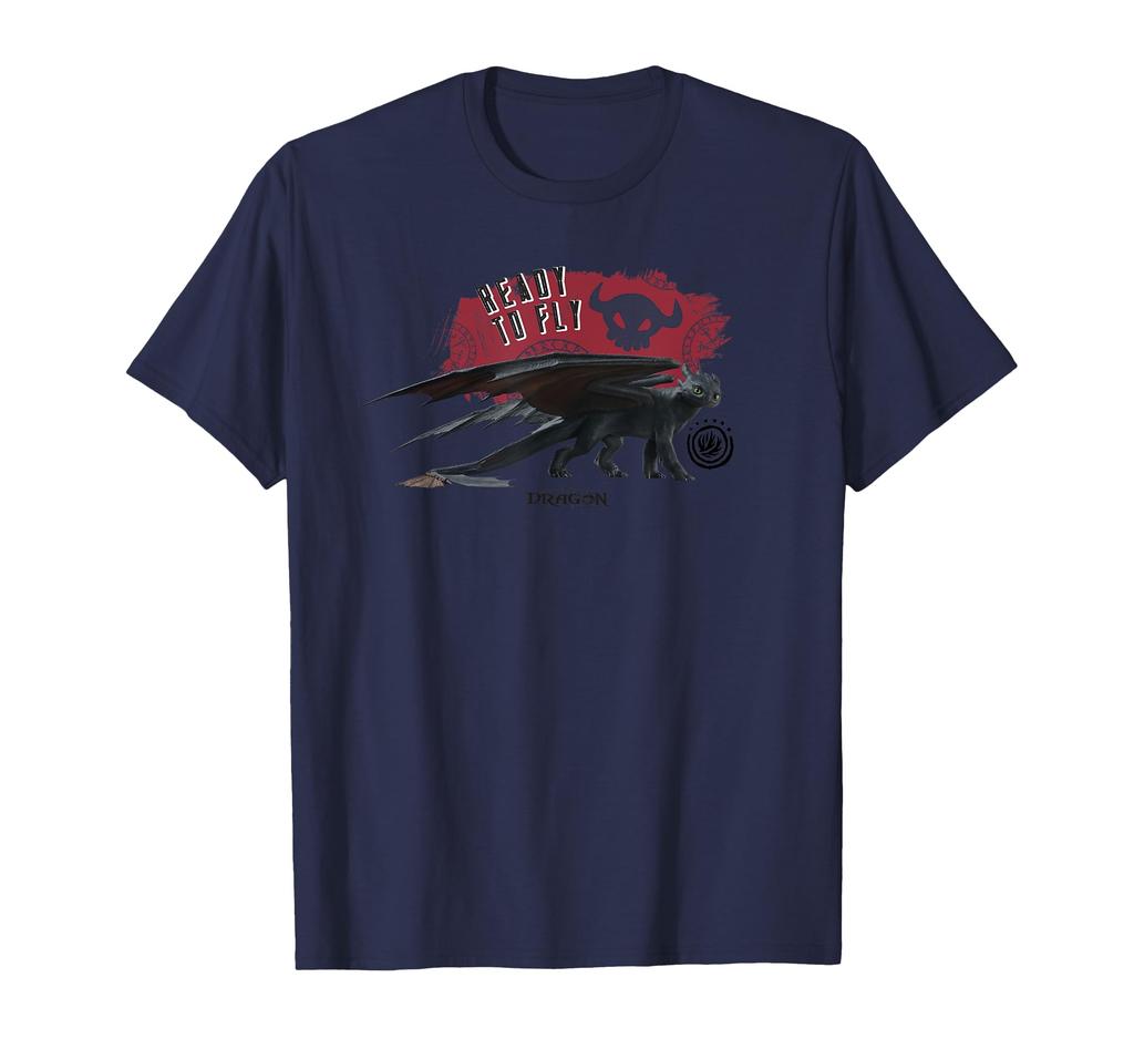 DreamWorks How To Train Your Dragon Toothless Ready To Fly T-Shirt