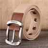 Canvas Belt Men's Canvas Belt Young Men Casual Belt Korean Students Pin Buckle Men's Leather