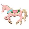 Retro Horse Brooch Galloping Horse Lapel Pin Decorative Horse Brooch Pin Clothes Accessory