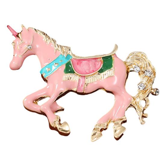 Ретро Брошь Лошадь Скачущая Лошадь Значок на Лацкан Декоративная Брошь-Булавка Лошадь Аксессуар для Одежды для Мужчин и Женщин Шляпы Сумки Шарфы