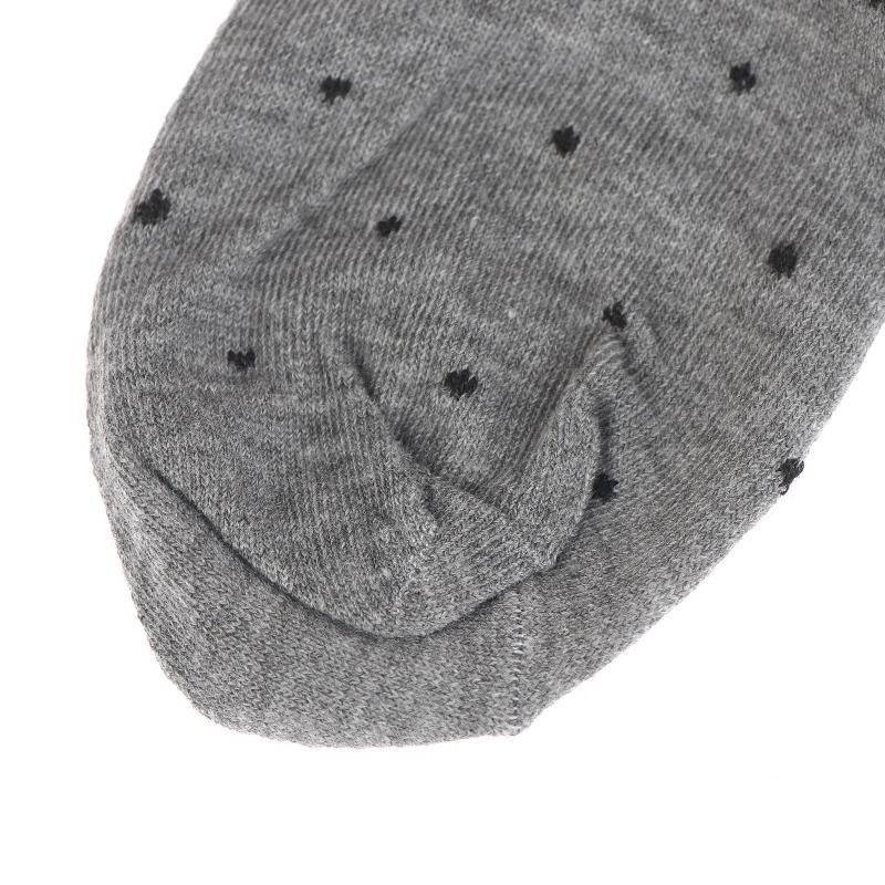 1 пара носков с осенним краем, женские весенне-осенние носки до середины икры, милые носки в горошек, студенческие носки, женские носки