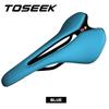 TOSEEK Велосипедное Седло Углеродное Легкое Женское Шоссейное Велосипедное Седло Подушка Сиденья с Вентиляцией Мягкая Кожа EVA Комфортный Дизайн