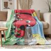 Clifford The Big Red Dog Soft and comfortable flannel Suitable for sofas living rooms outdoor camping travel and also makes a great anniversary gif