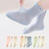 3Pairs/Set Children's Mesh Socks For Boys Girls Breathable Baby Socks Comfort 0-5Yrs Kids Cotton Cartoon Sock Summer