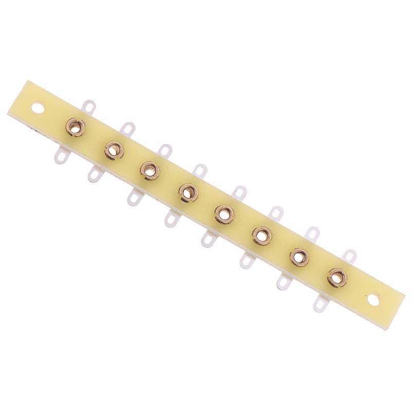 1 шт. 8-контактная клеммная колодка Fr4 Tag Strip Turret Generic Fr Hifi Vintage Amp Diy