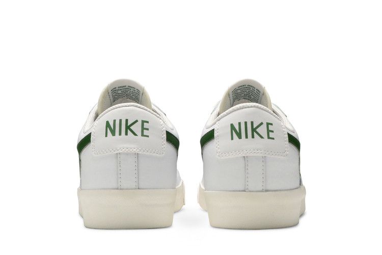 Nike Blazer Low Leather White Forest Green