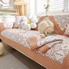 Style Pure Cotton Sofa Cushion Fabric Non-slip Pastoral Small Fresh Sofa Cover Cover Four Seasons Universal Sofa Seat
