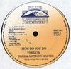 12inch Record TIGER & ANTHONY MALVO - How Do You Do BMD064 Blue Mountain R 1989 UK Reggae, Ska & Dub Used