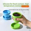Portable Foldable Shock-resistant Water Cup for Outdoor Travel