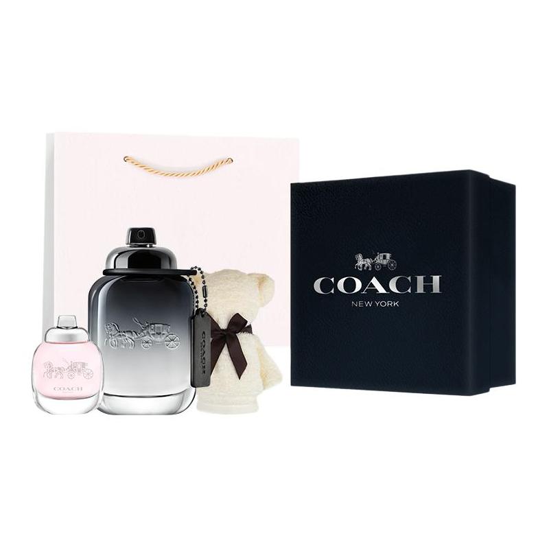 Coach Мужской набор парфюмерии New York Men/Modern Vetiver Men/Classic Carriage Eau de New York Мужской аромат + New York Women's Light 60 мл + 4,5 мл