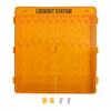 Lockout Tagout Station PC Transparent Cover Dust Proof Multifunctional Wall Mount Lock Out Tag Out