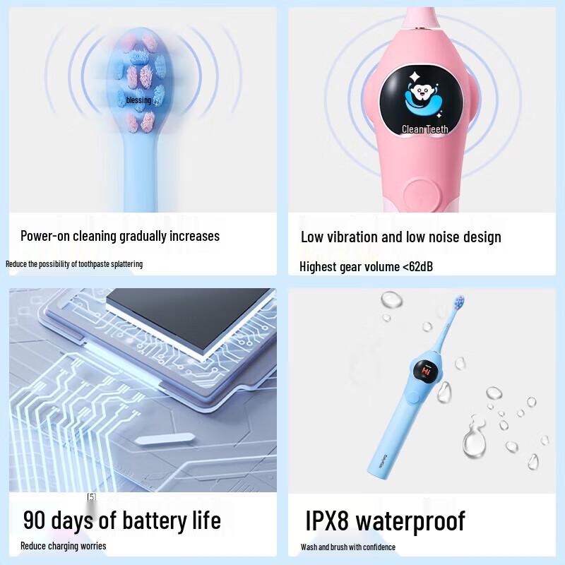 Shuke K2 Kids Smart Screen Electric Toothbrush