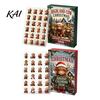 Christmas Countdown Calendar 2026 Highland Cow Advent Calendar, 24-Day Acrylic Ornament Set with for Kids Mini Figures, Tree Hanging Decor, Gift